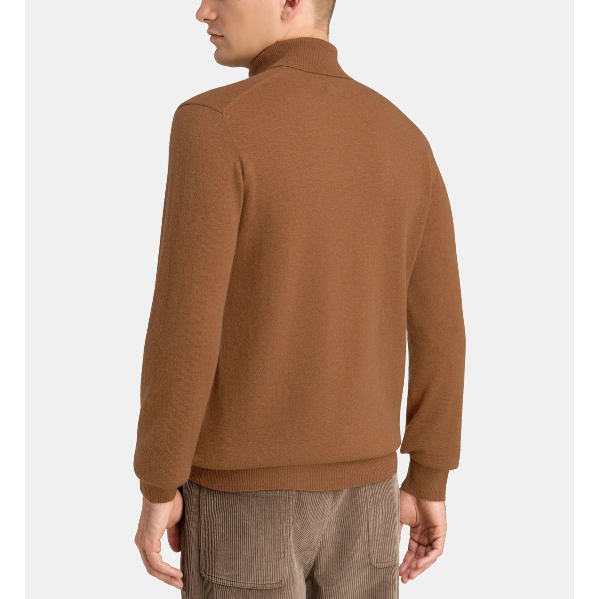 Pull uni nachrol cachemire noisette, GALERIES LAFAYETTE