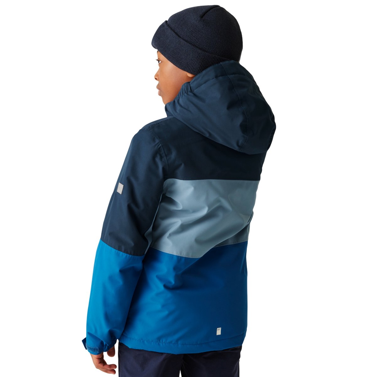 Veste imperméable isolante BEAMZ noir / gris foncé, REGATTA