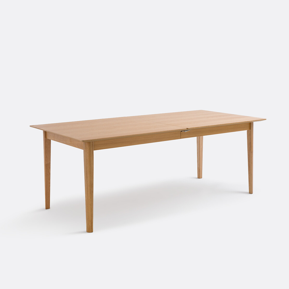 Table à manger, extensible, en plaqué chêne, 8 à 14 couverts, TIOGA coloris chêne, LA REDOUTE INTERIEURS