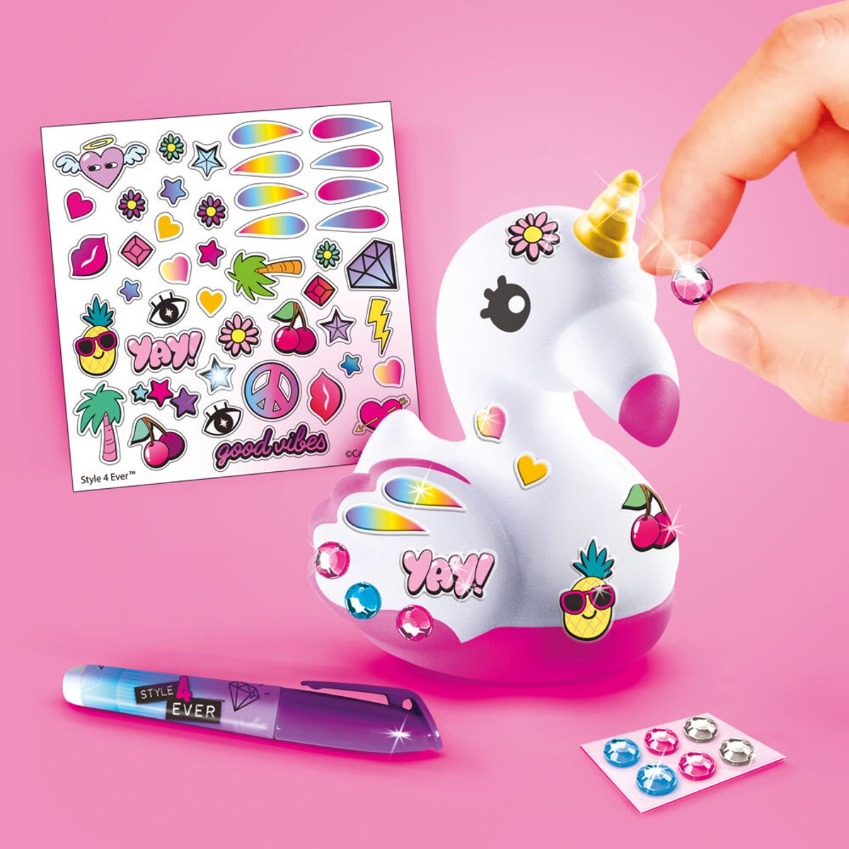 Deco diy x 4 couleur unique, CANAL TOYS