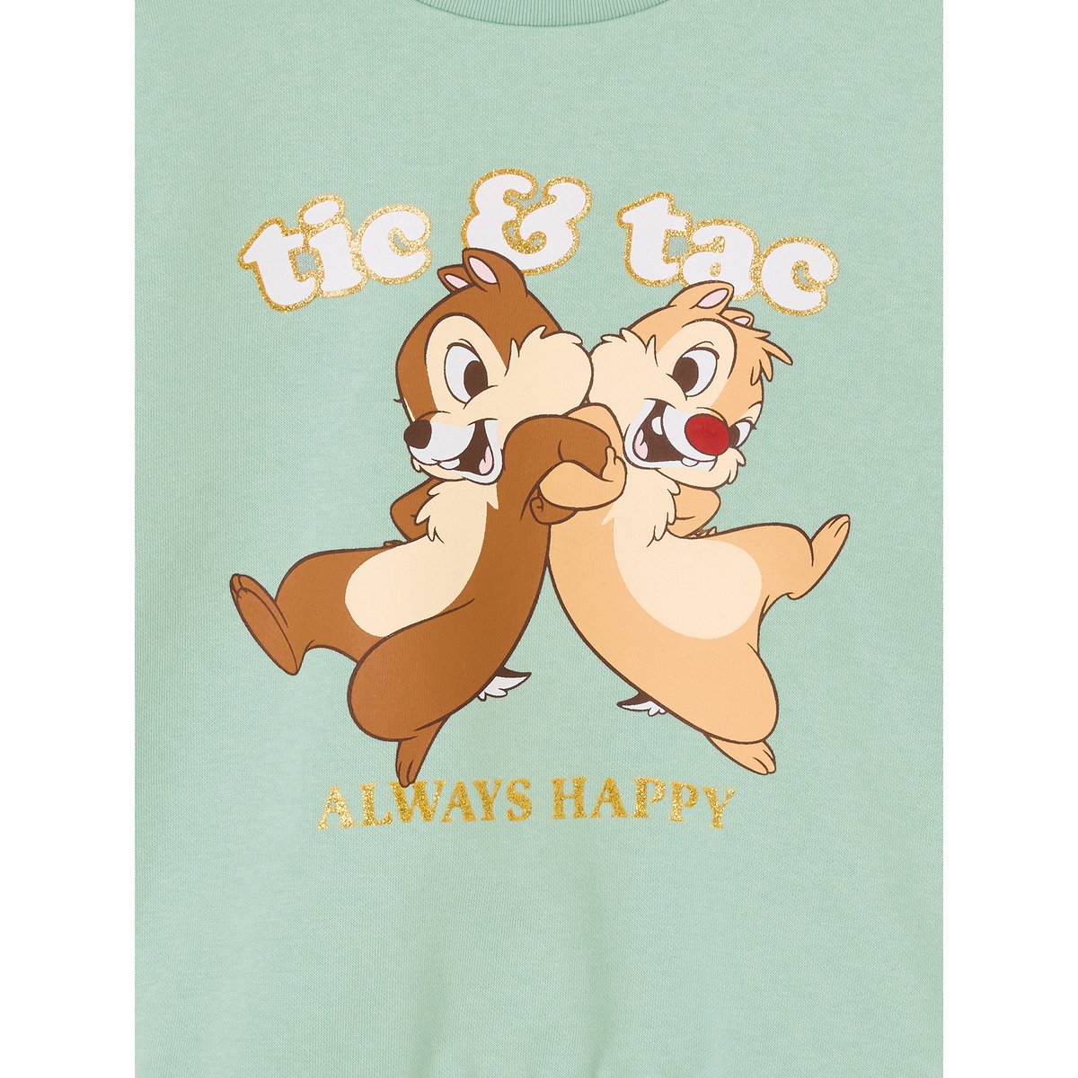 Sweat Disney Tic & Tac bleu grisé, VERTBAUDET