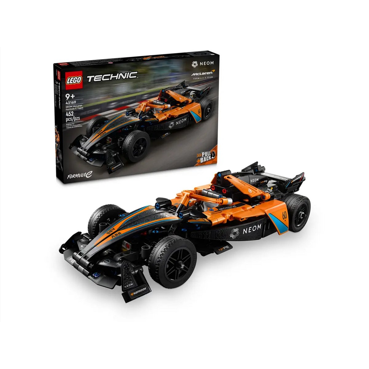 Voiture de Course NEOM McLaren Formula E LEGO Technic - 42169 pour Enfants multicolore, LEGO