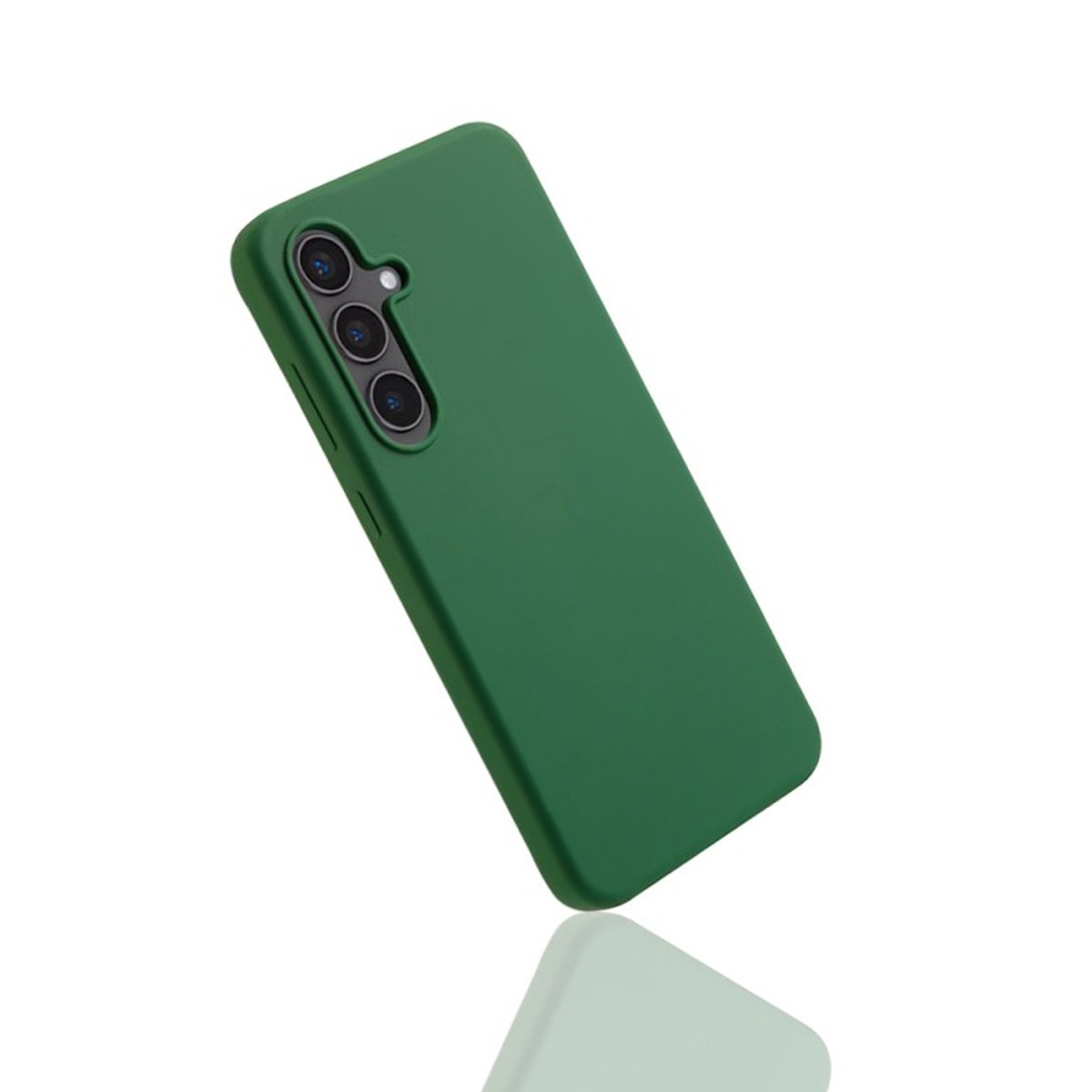 Coque Galaxy S24 antichoc + 2 vitres vert, EVETANE
