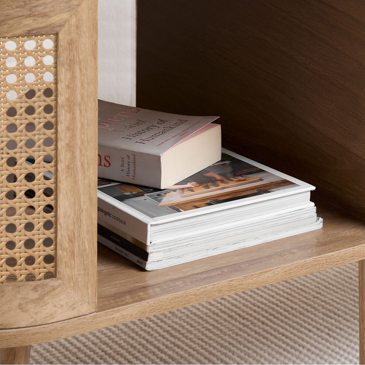 Naya Rattan Coffee Table natural oak, SO'HOME