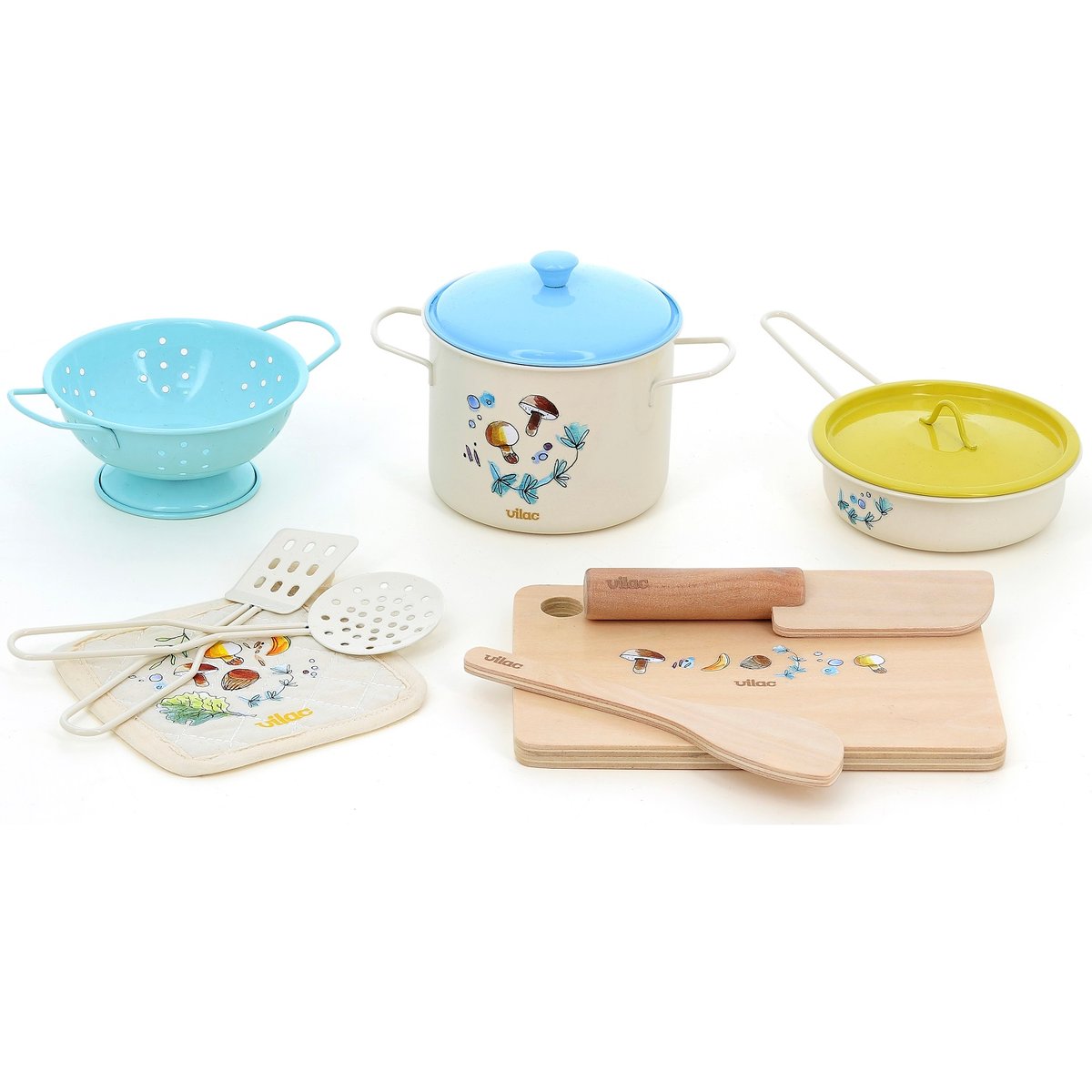 Set d'ustensiles de cuisine beige, VILAC