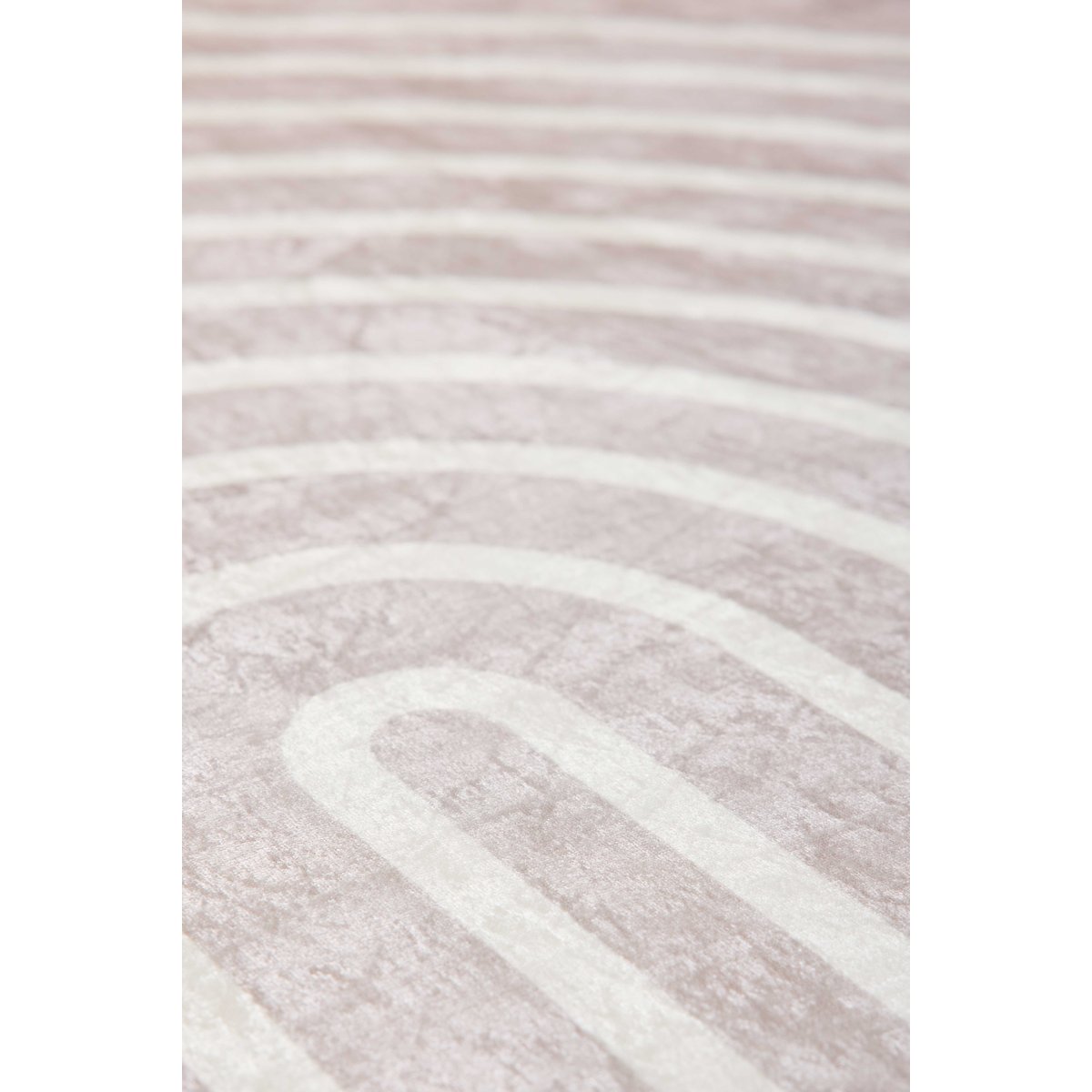 Tapis de salon motifs arc en ciel GREGE beige, NAZAR RUGS