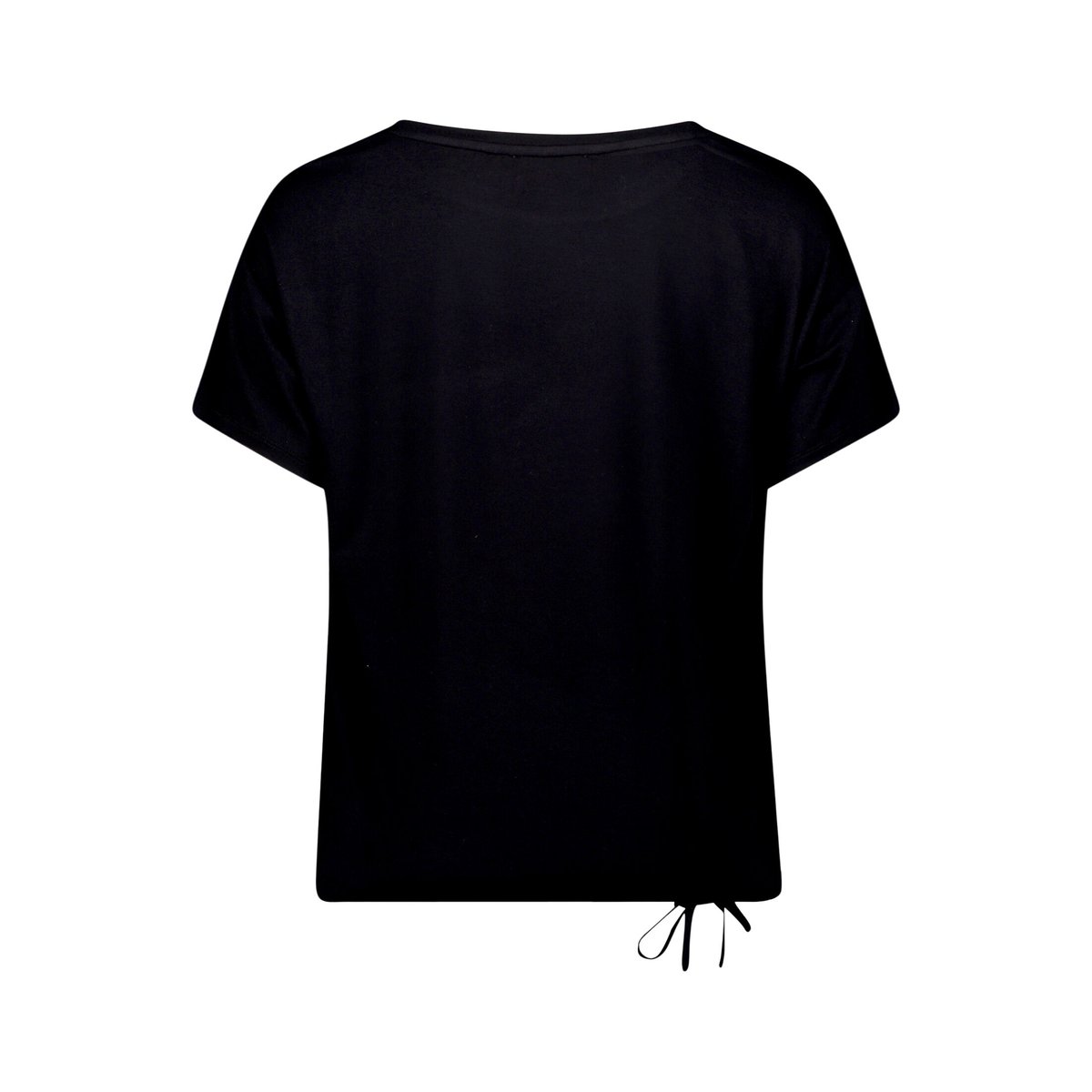 T-shirt façon blouse à impression patch black/brown, BETTY BARCLAY
