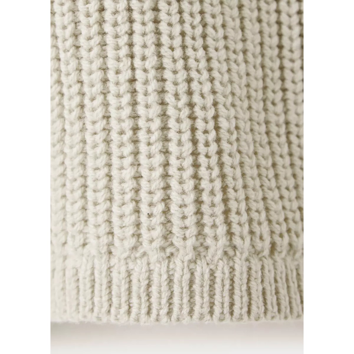 Pull en maille à boutons écru, MANGO BABY