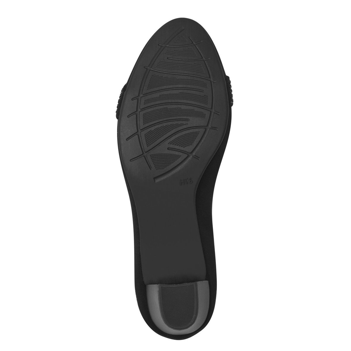 Escarpin talon bloc noir, JANA