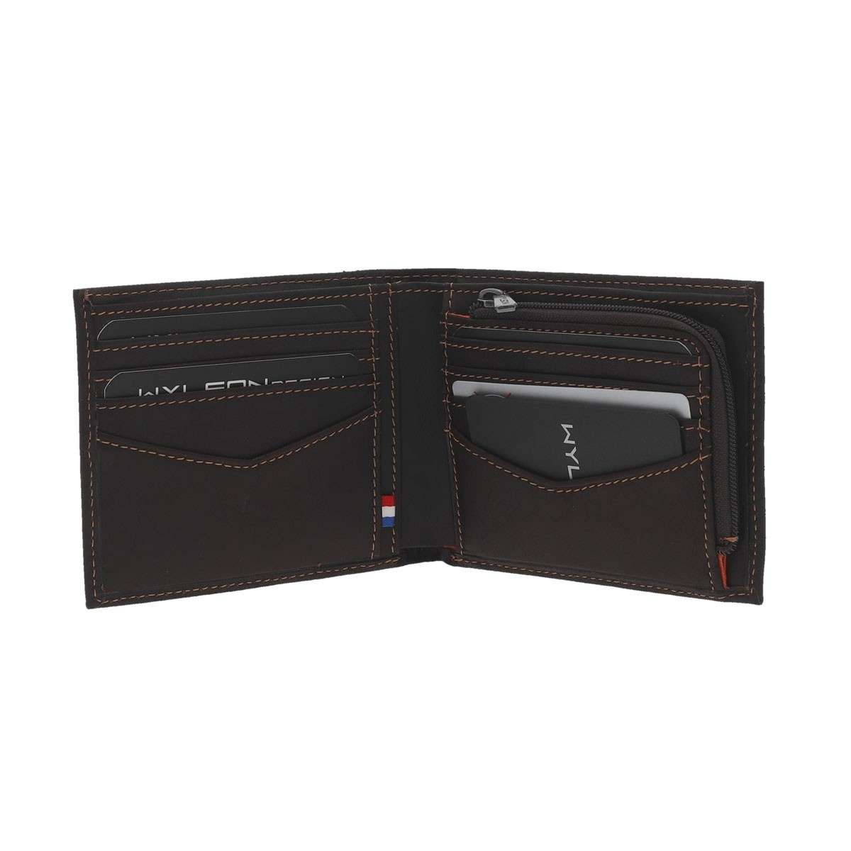 Portefeuille marron, WYLSON