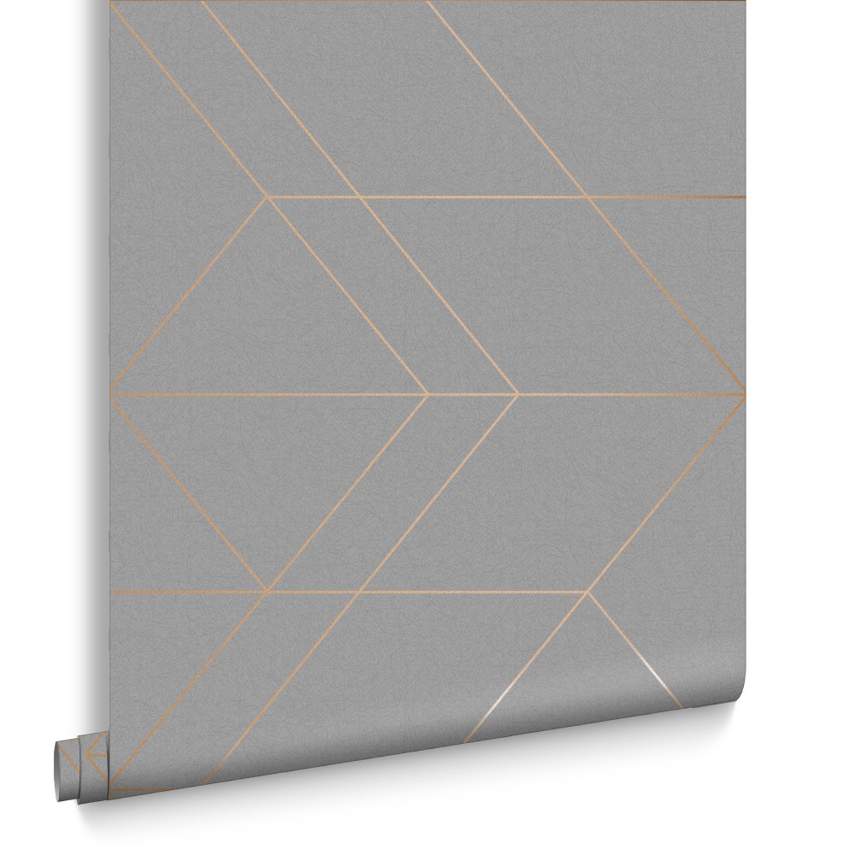 Papier peint Balance Grey/ Pink Gold gris, GRAHAM ET BROWN