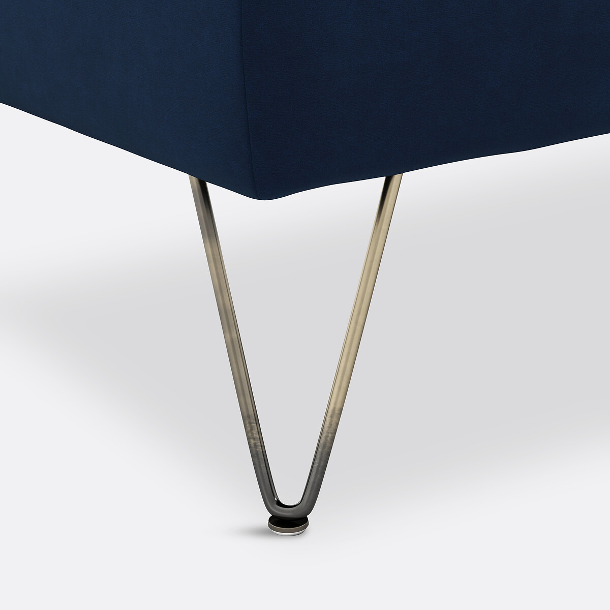 Pouf velluto, Topim blu notte, LA REDOUTE INTERIEURS