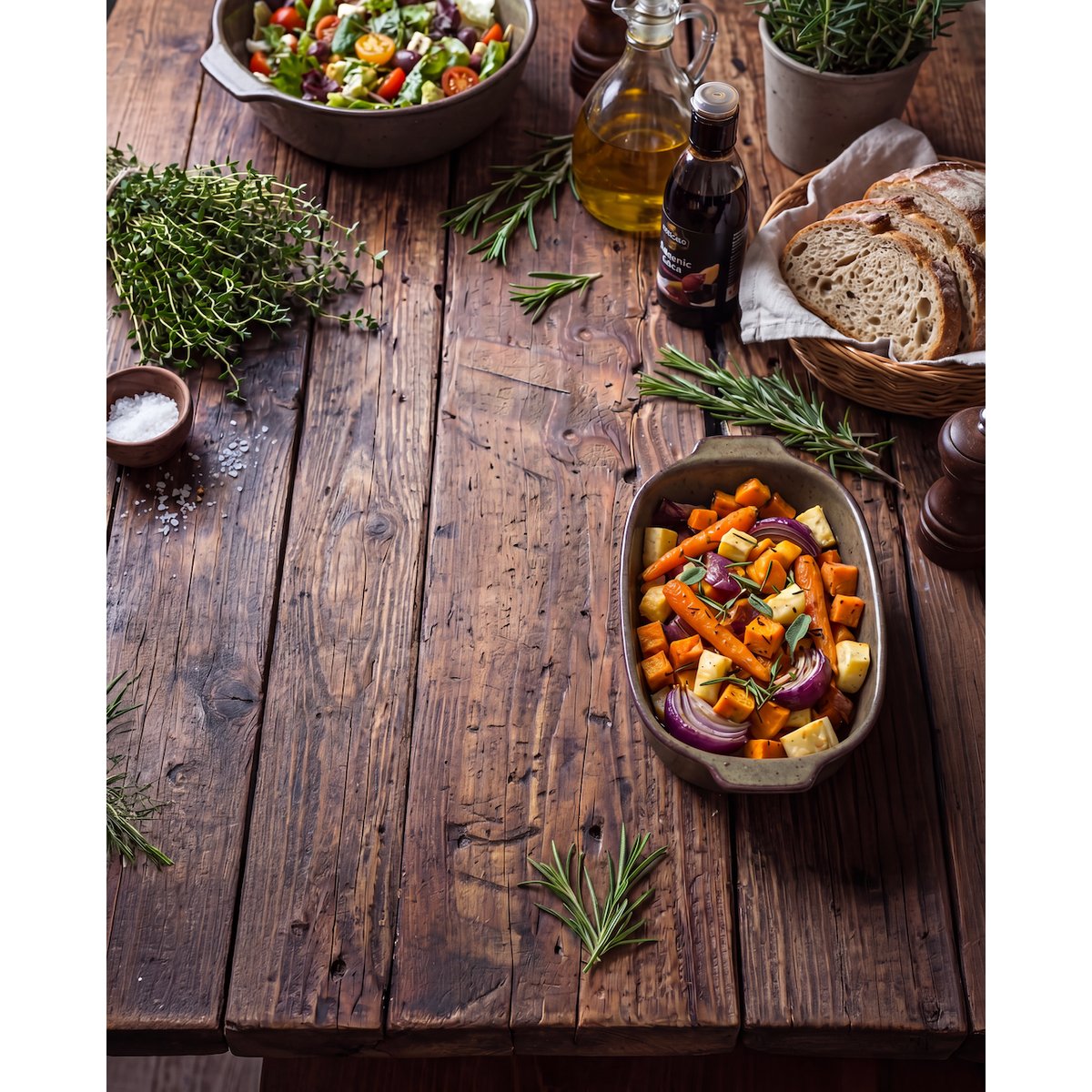 Plat à four en grès cérame COMPORTA olive minéral, BAZAR BIZAR