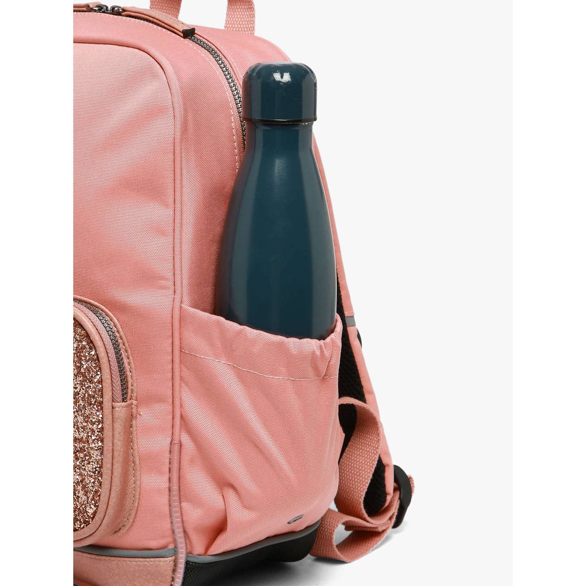 Sac à dos 1 compartiment glossy pink, CAMELEON