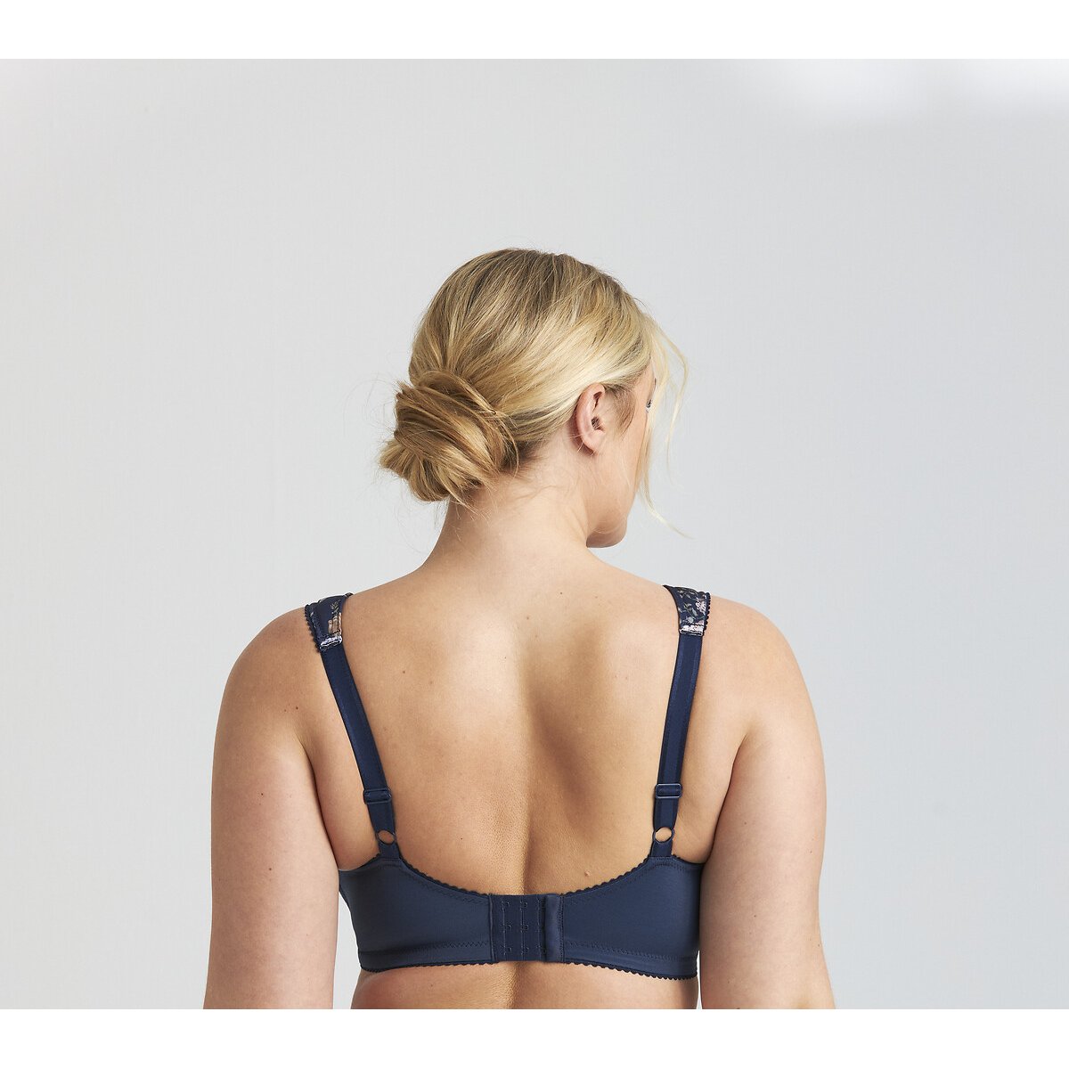 Reggiseno a coppa morbida fantasia Fauna blu scuro, MISS MARY OF SWEDEN