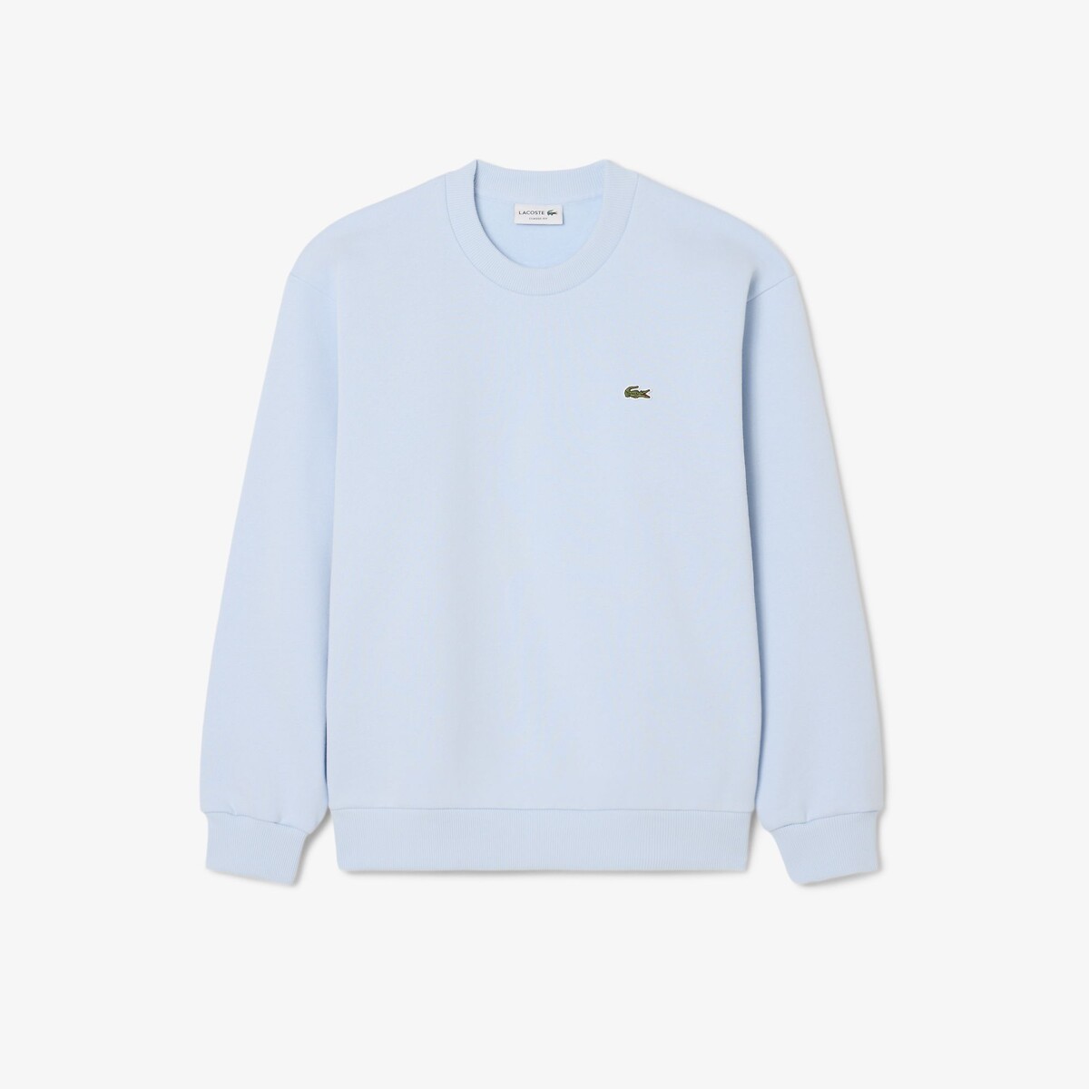 Fleece Sweatshirt light blue, LACOSTE