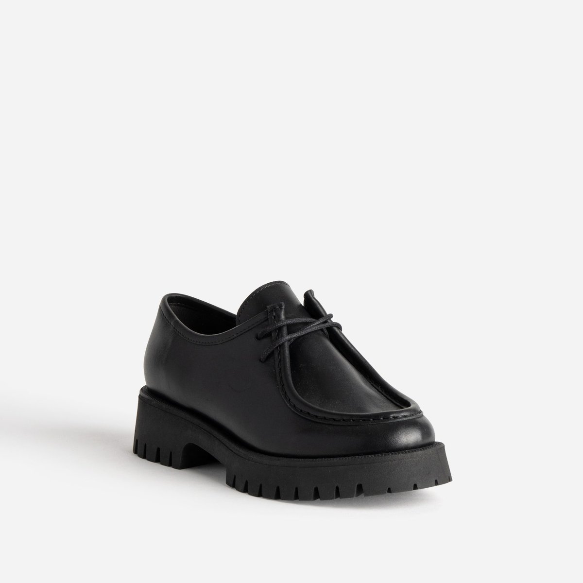 Derby en cuir FAHRA noir, ERAM