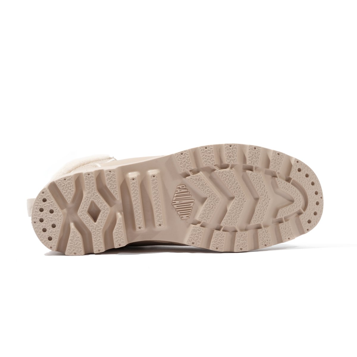 Boots en cuir Pampa Hi Snow Warm beige tan, PALLADIUM