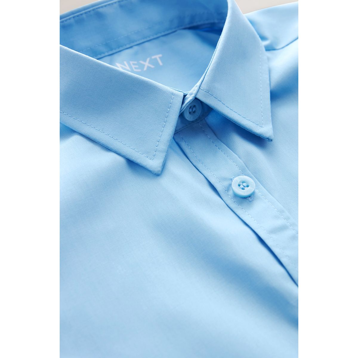 Chemise d'école à manches longues, lot de 2 bleu, NEXT