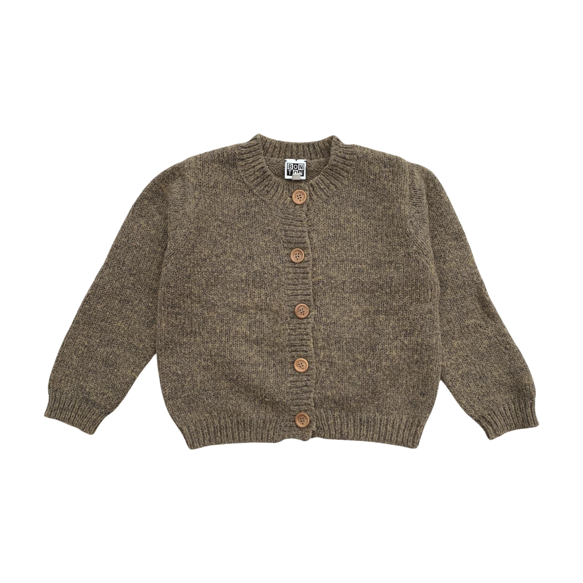 Cardigan enfant - Très bon état marron, BONTON
