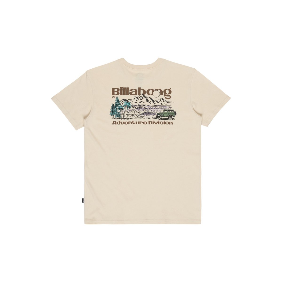 T shirt manches courtes RANGE beige oatmeal, BILLABONG