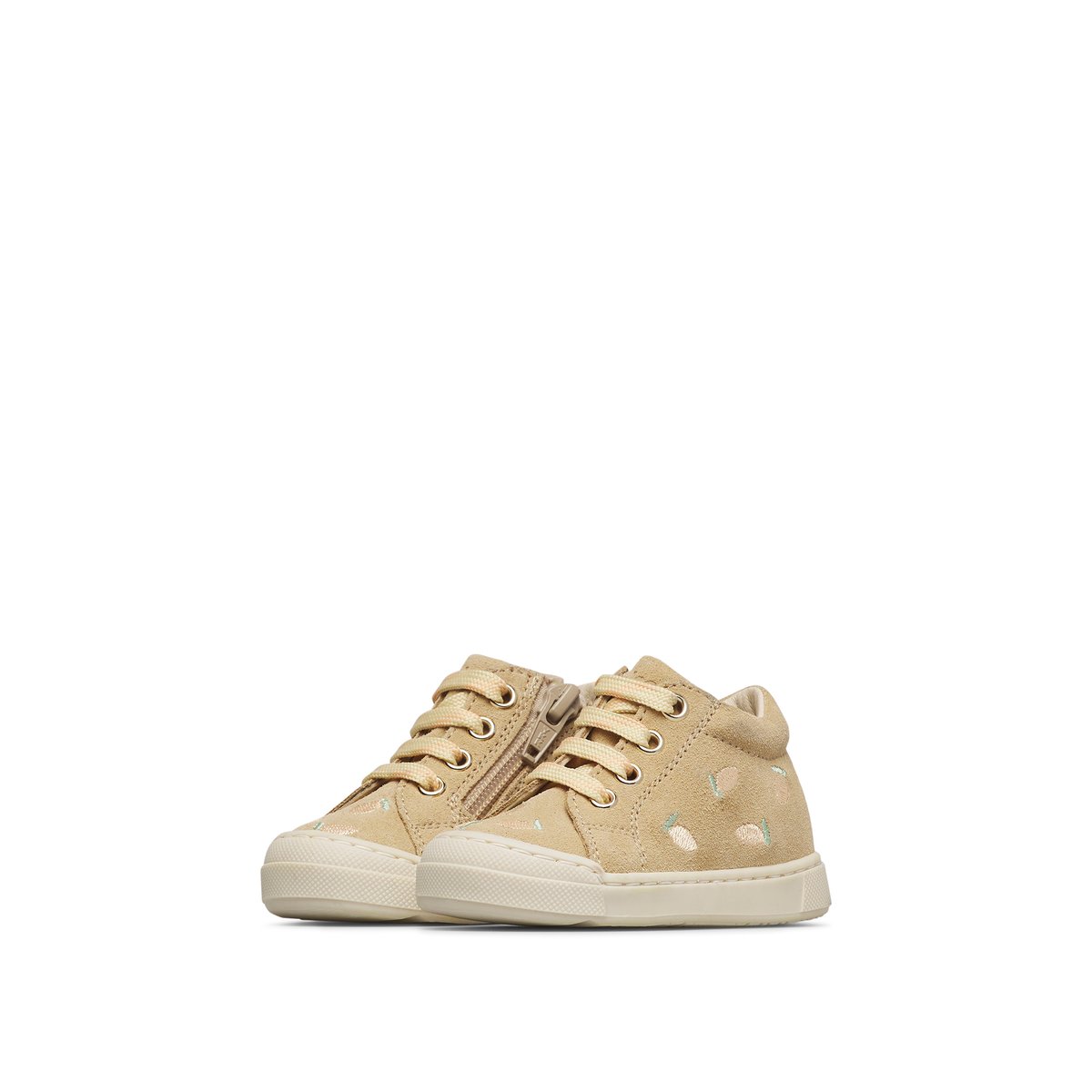 Sneakers en daim SNOPES EMBR.LEMONSODA ZIP marron clair-, FALCOTTO