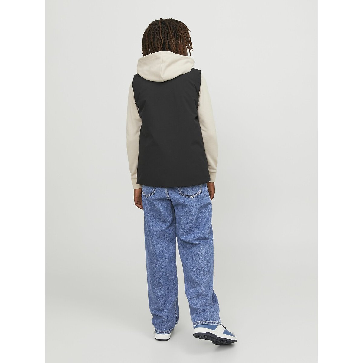 Wide Leg Jeans denim blue, JACK & JONES JUNIOR