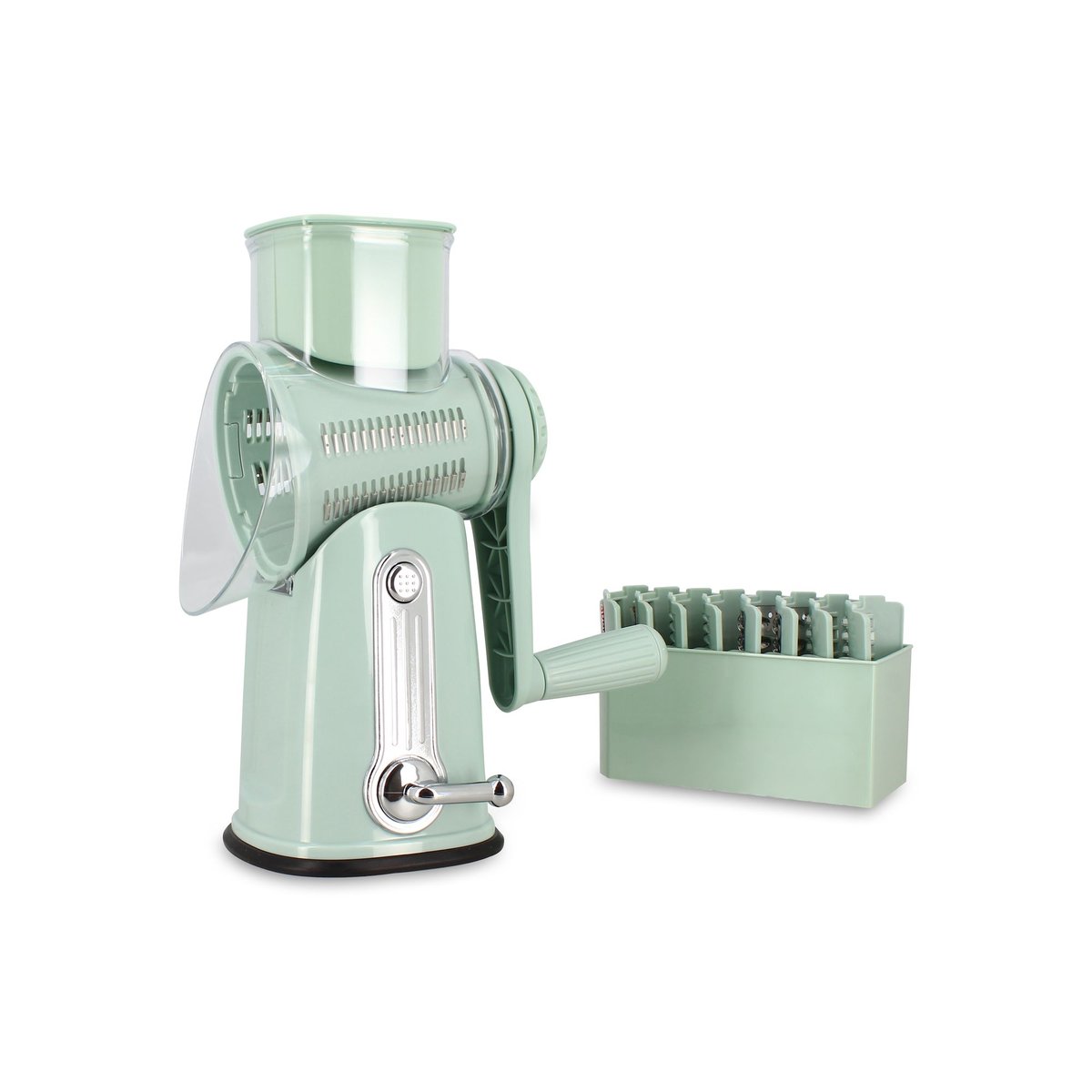 Mandoline rotative en polypropylène beige, MENASTYL
