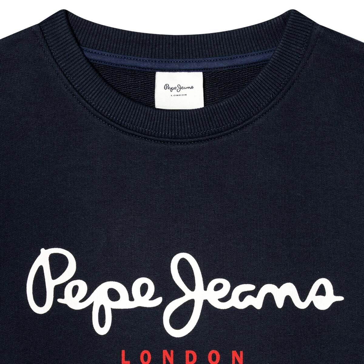 Sweat-Shirt Coupe Regular À Col Rond bleu dulwich, PEPE JEANS