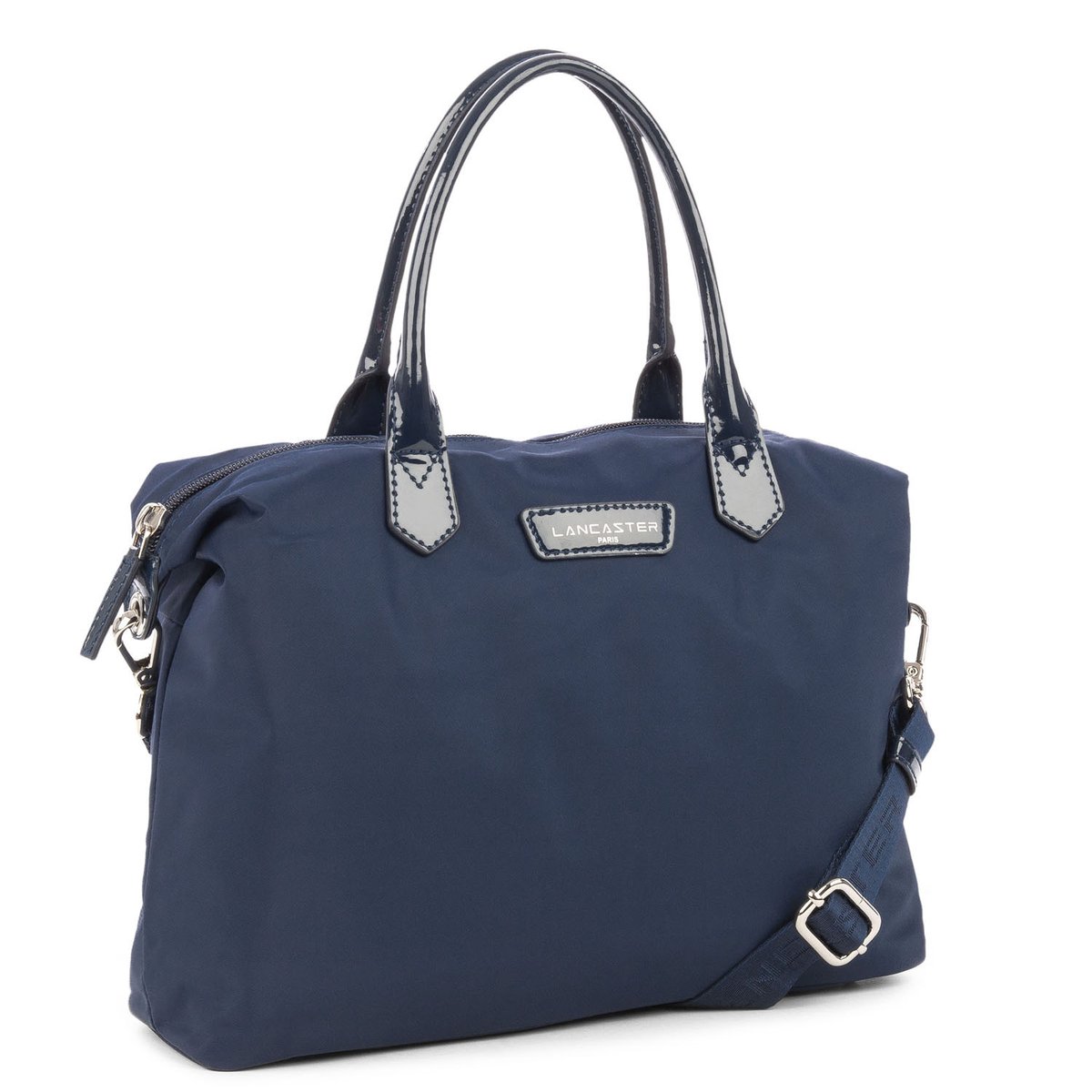 Sac à main BASIC VERNI bleu foncé, LANCASTER