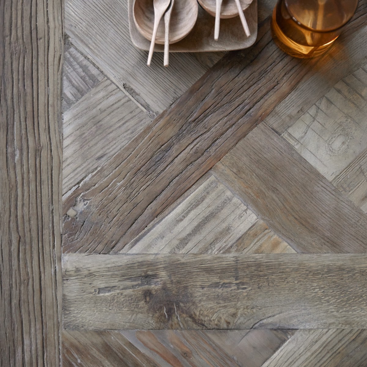 Table basse en Orme massif, GATSBY naturel, TIKAMOON