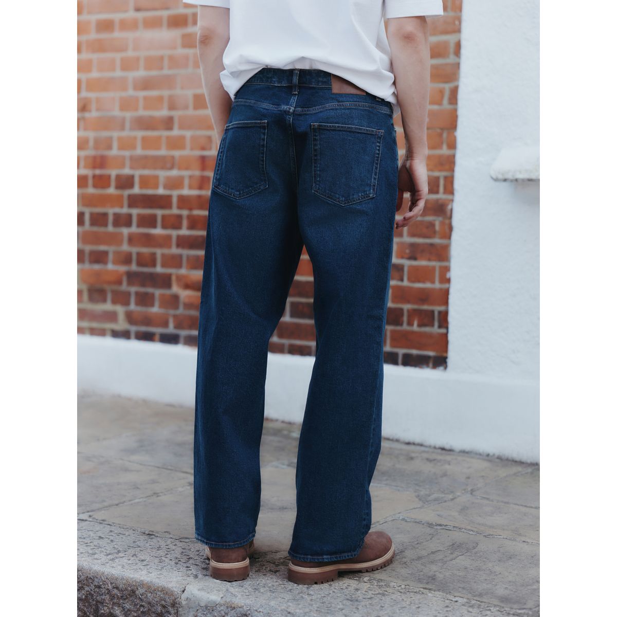 Jean vintage délavé bleu foncé, NEXT