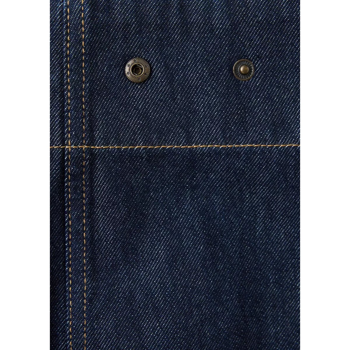 Trench denim ceinture bleu, MANGO