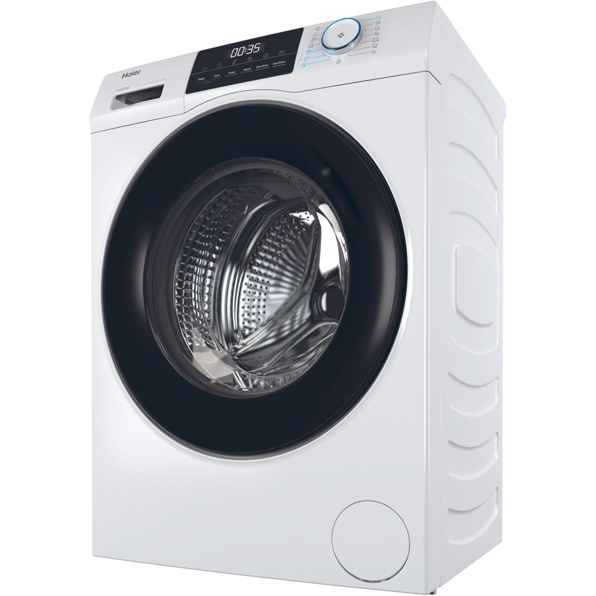 Lave linge hublot HW100-BP14929A-S blanc, HAIER