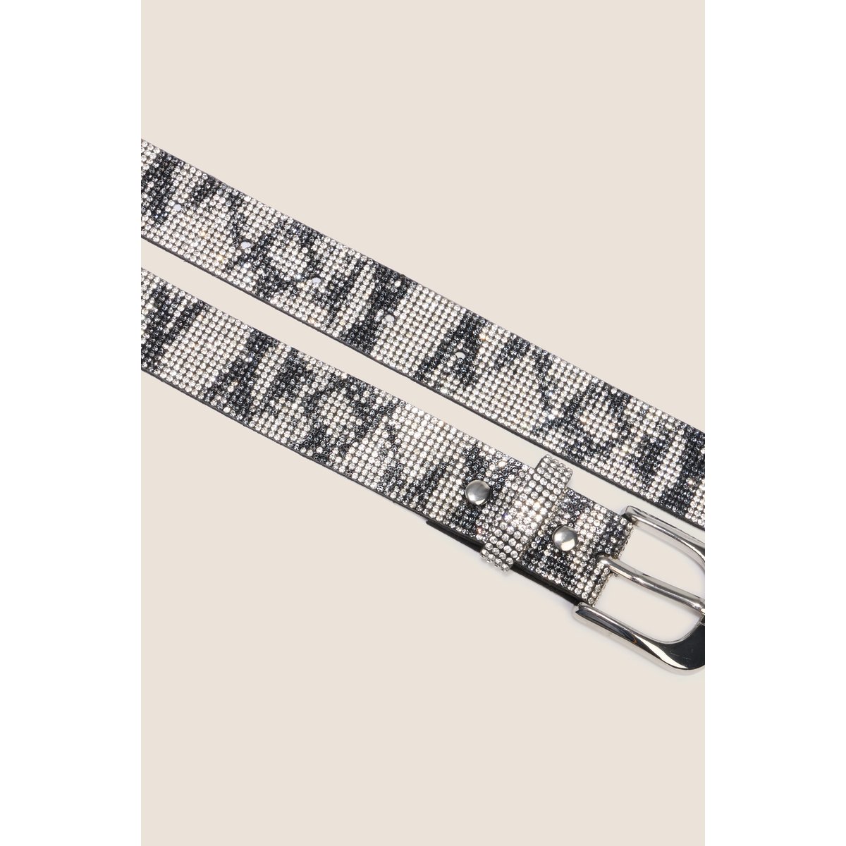 Ceinture large couleur argent, BREAL