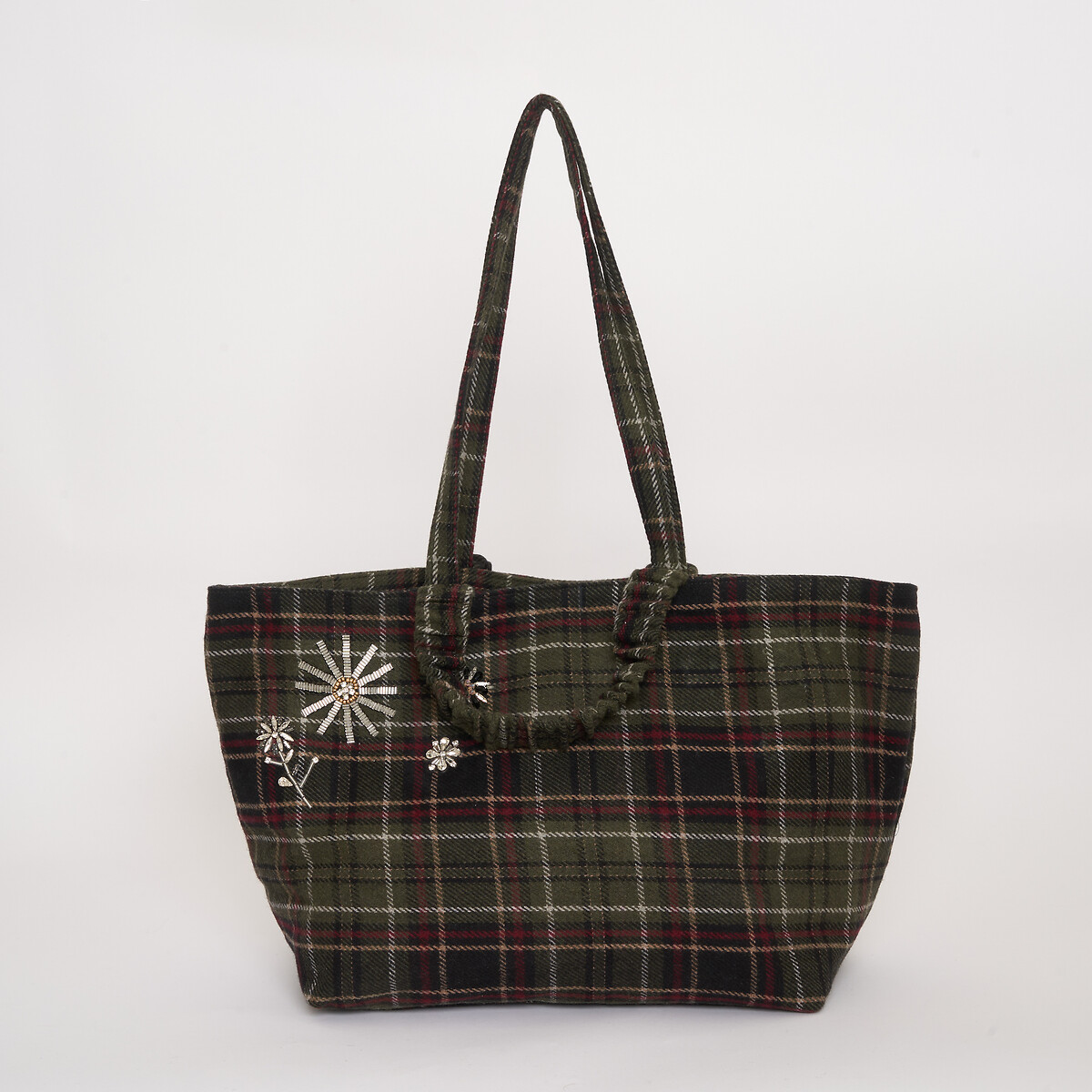 Sac cabas, à carreaux, SIXTINE imprimé carreaux, PETITE MENDIGOTE