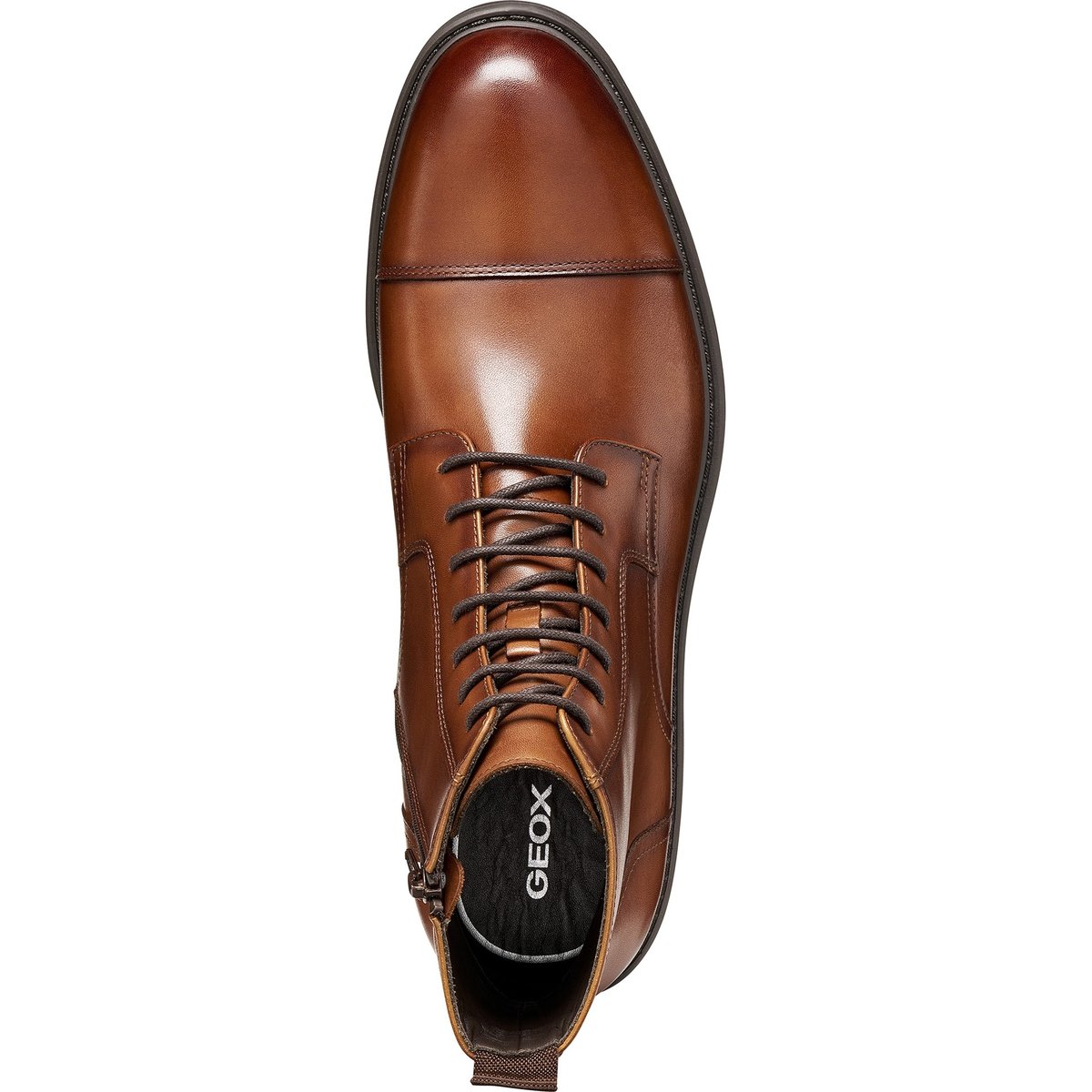 Bottes Et Bottines  U WALK PLEASURE B cognac, GEOX
