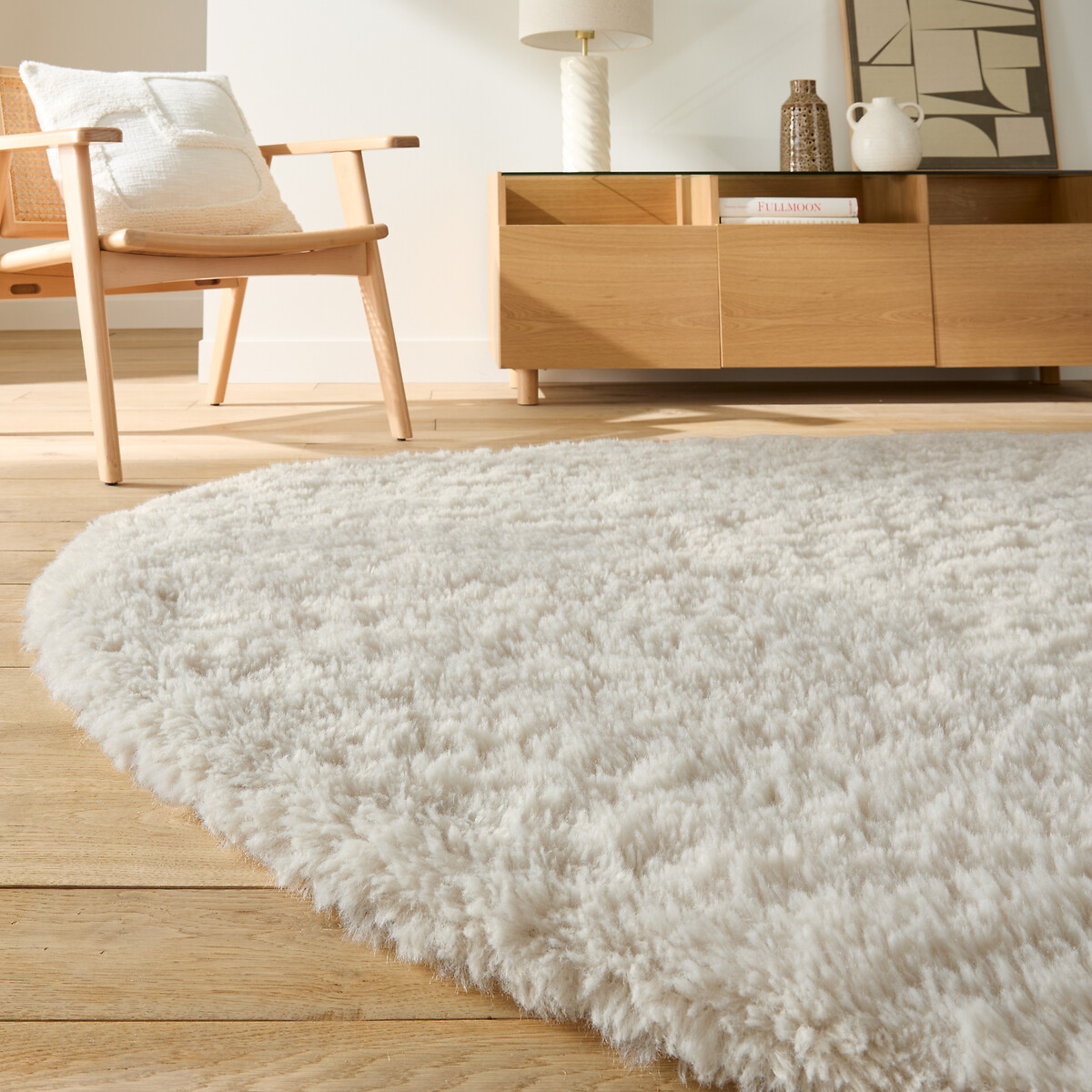 Tapis forme organique extra doux, Tedia ecru, LA REDOUTE INTERIEURS