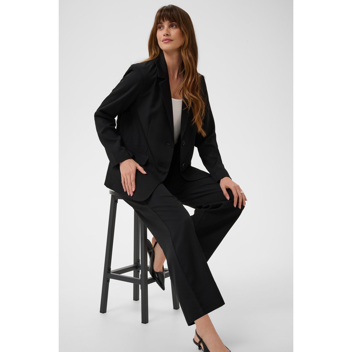 Pantalon de costume noir, KAFFE