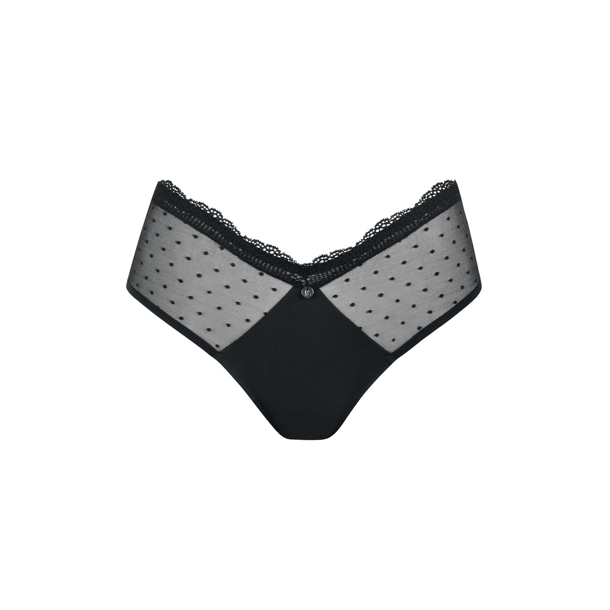 Brésilien échancré RONIA noir, LISCA