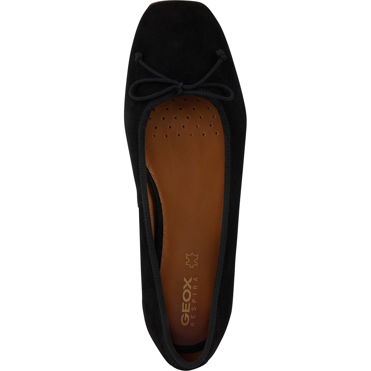 Ballerines respirantes Marsilea noir, GEOX