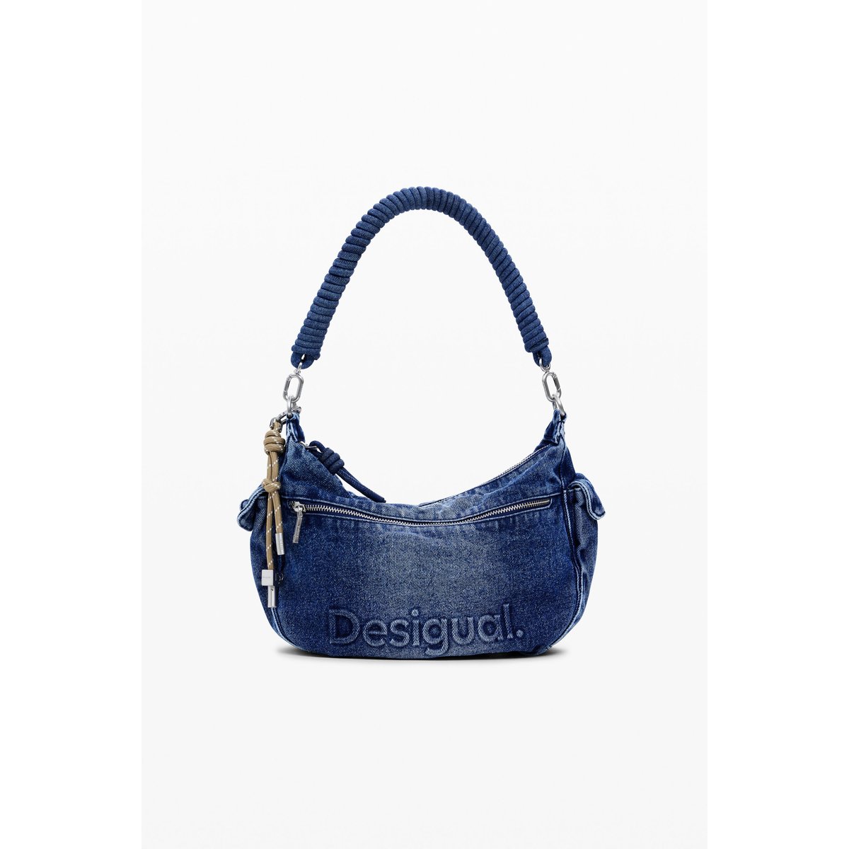Sac en denim moyen bleu clair, DESIGUAL