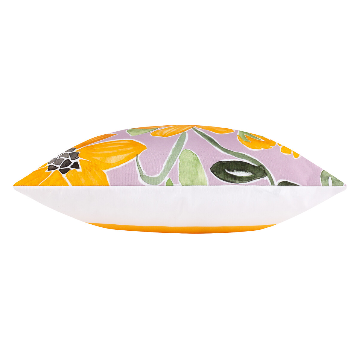 Flowers Outdoor Filled Cushion Purple/Orange purple/orange, WYLDER