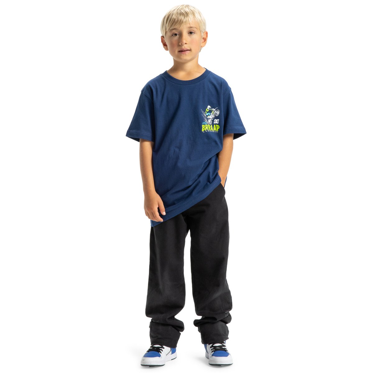 DC Shoes Apparel|Tops Garçon 8-16 ans EDBZT03444 bleu estate blue, DC SHOES