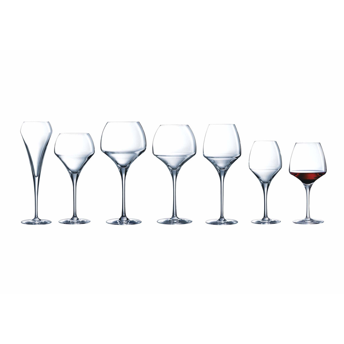 Coffret 2 verres à pied 40 cl Universal Tasting - OPEN UP transparent, CHEF&SOMMELIER