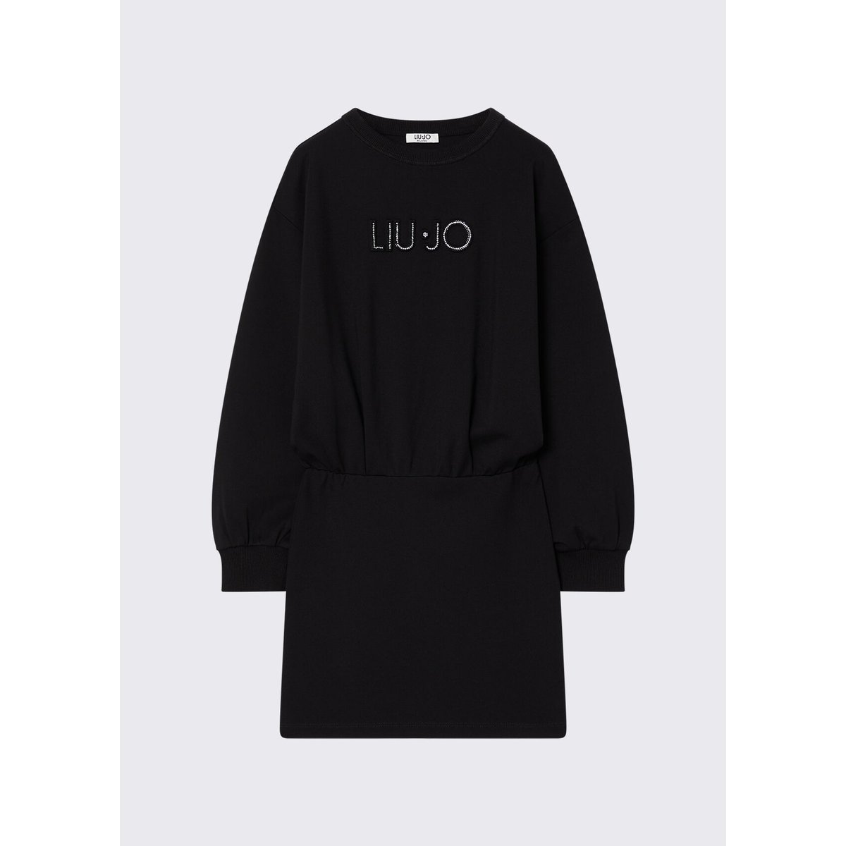 Robe courte en punto milano noir, LIU JO