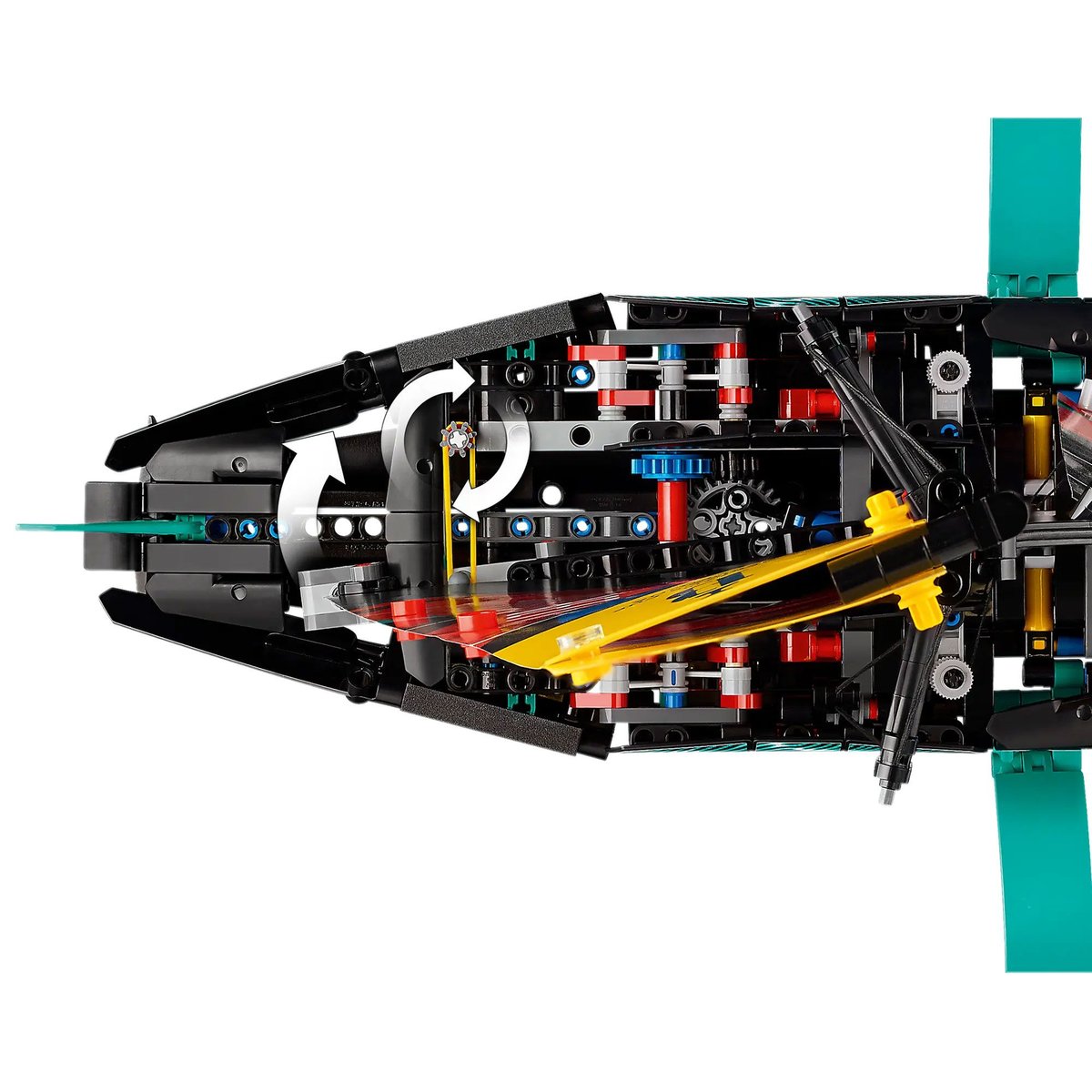 LEGO Technic - Yacht Emirates Team New Zealand AC75 (42174) - Modèle de Voilier Réaliste multicolore, LEGO