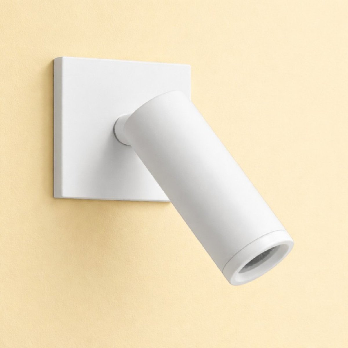 Petite Applique liseuse led encastrable blanc mat Asia blanc, MILLUMINE