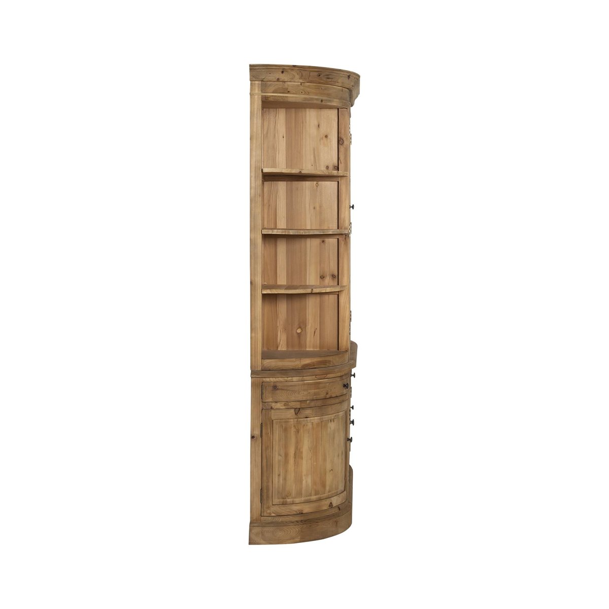 Vaisselier en bois recyclé GARANCE bois clair, MADE IN MEUBLES