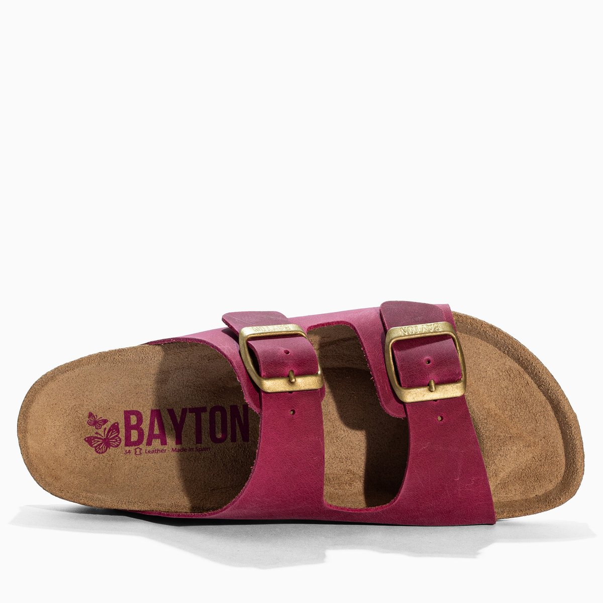Sandales en cuir ATLAS pink, BAYTON